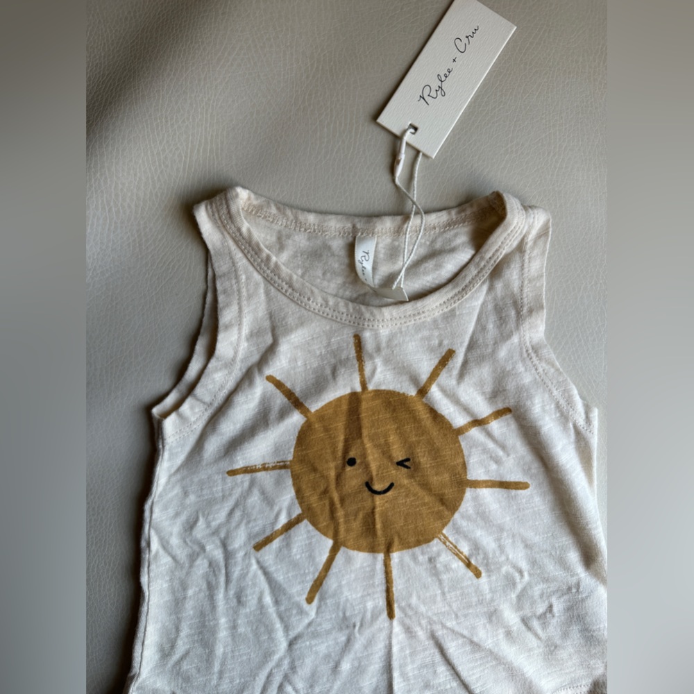 Rylee+Cru Suns Tank 0-3M - Picture 6 of 13